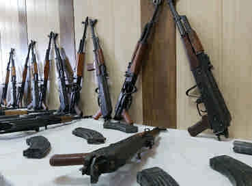 کشف محموله سلاح قاچاق در مرز مهران