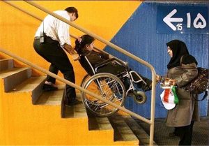 قبایی که با قامت معلولان ناسازاست