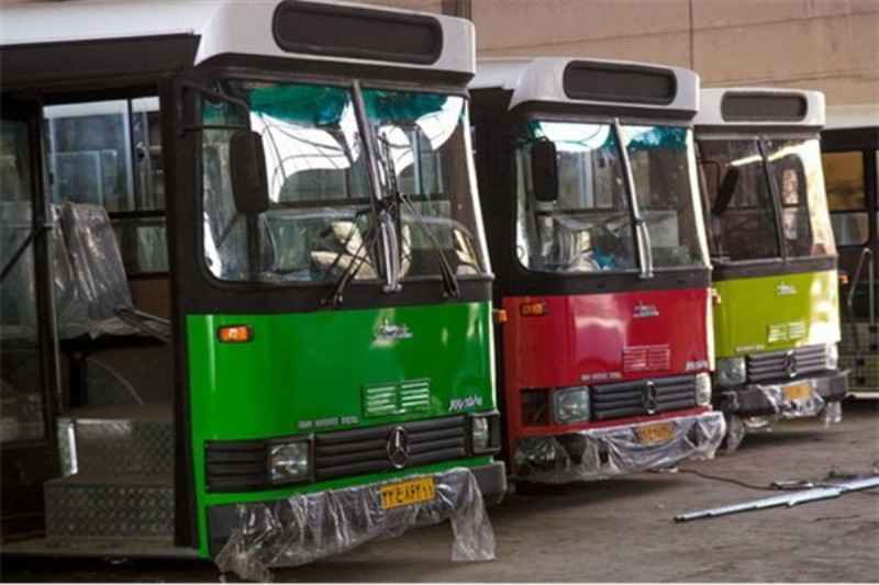 ۳۷۰ دستگاه اتوبوس در مرز مهران مستقر شد