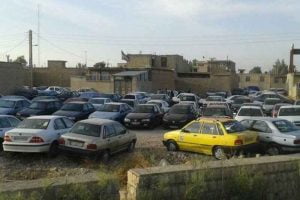 ۳۵ درصد شهر مهران را خودروها اشغال کرده اند