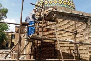 بقعه امامزاده مهدی صالح ماژین مرمت شد