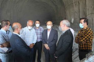 بازدید بسطامی نماینده استان ایلام در مجلس شورای اسلامی ازچند پروژه های راهسازی استان