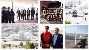 برگزاری رزمایش مشترک پالایشگاه و پتروشیمی ایلام به مناسبت هفته پدافند غیرعامل