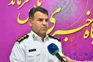 توقیف خودروی برلیانس با ۱۰۰ میلیون ریال خلافی در آبدانان