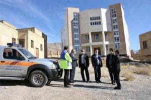 استقرار پایگاه اورژانس ۱۱۵ در جوار زندان مرکز ایلام