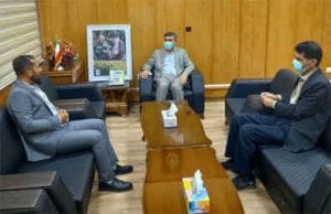 نشست اعضای شورای اسلامی شهر پهله زرین آباد با سبحان حسنی معاون سیاسی امنیتی اجتماعی استانداری ایلام