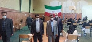 دربازدید مدیر کل بازرسی استان صورت گرفت؛ تقدیر از عملکرد مطلوب آموزش و پرورش استان در برگزاری آزمون سراسری