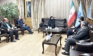 دیدار نماینده مردم استان در مجلس و مسئولان دانشگاه با رئیس امور هماهنگی و تلفیق سازمان برنامه و بودجه و سازمان تامین اجتماعی کشور