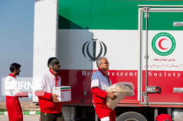 امدادرسانی هلال احمر ایلام به یک هزار سیل زده