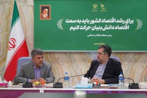 مدیرعامل بانک در دیدار با مدیران صندوق نوآوری و شکوفایی/ حمایت بانک صادرات ایران از دانش‌بنیان‌ها کمک به چرخه صنعت کشور است