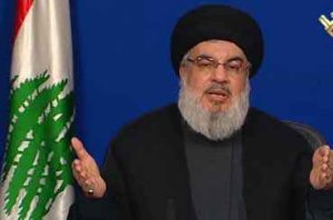 نصرالله: ما در هر نبردی از شهیدان سلیمانی، زاهدی و حجازی یاد می‌کنیم