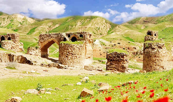دره شهر سرزمین قلعه ها و مکان های باستانی و یادگار ساسانیان در استان ایلام   *  حشمت اله کرمی نژاد