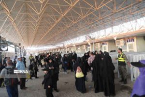تردد یک میلیون و ۳۴۵ هزار زائر اربعین از مرز مهران