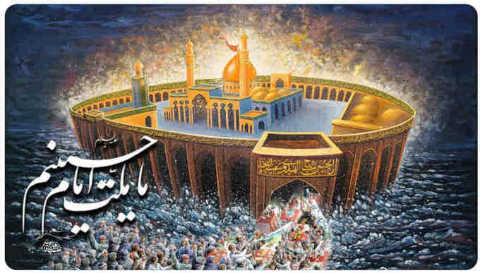 سیمای سرخ حاج قاسم در آئینه سبز اربعین   ✍️سیدحرمت الله موسوی مقدم
