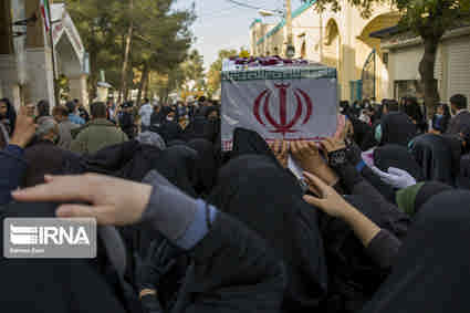 مادر یک شهید و سه جانباز دوران دفاع مقدس در کرمانشاه آسمانی شد