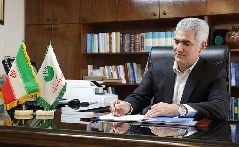 پیام تبریک دکتر بهزاد شیری مدیر عامل پست بانک ایران به مناسبت عید سعید فطر