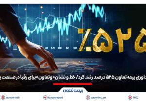 سودآوری بیمه تعاون ۵۲۵ درصد رشد کرد/ خط و نشان «وتعاون» برای رقبا در صنعت بیمه