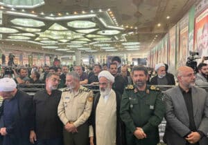 بزرگداشت شهدای اقتدار در مصلی تهران با حضور سران قوا/ دیدگاه مقامات درمورد جنگ ۱۲ روزه