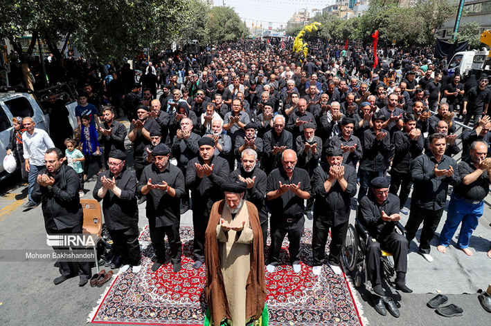 درسی از نماز خوف امام حسین (ع) در روز عاشورا