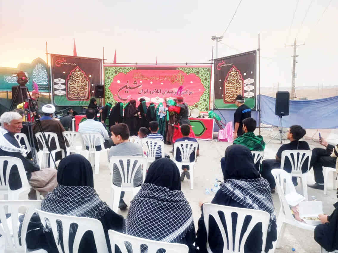 موکب “شین” که خستگی راه رو از تن زائران اربعین می‌بره!   ✍️ عبدل خزلی