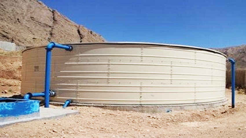 احداث بیش از ۲۳ هزار مترمکعب مخازن ذخیره آب در ایلام