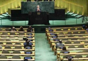 خروج گسترده رهبران جهان از سالن مجمع عمومی در اعتراض به سخنرانی نتانیاهو