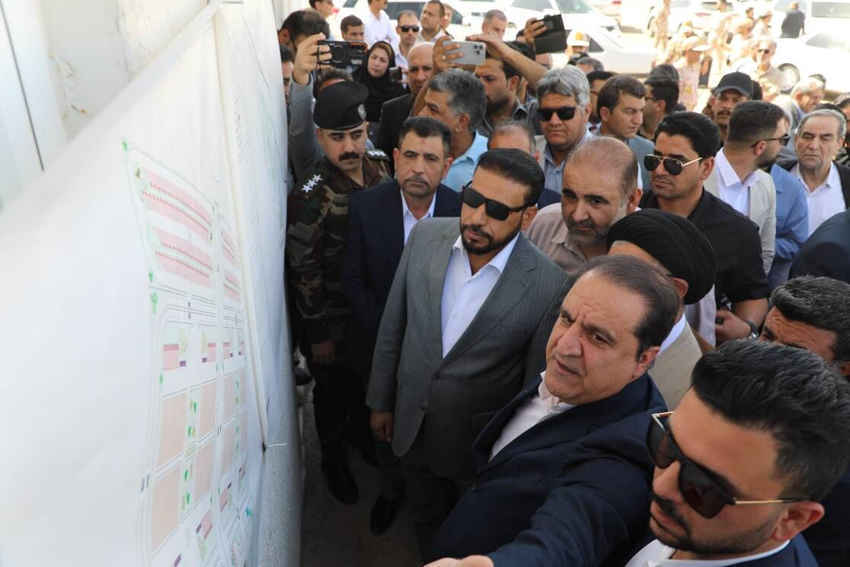 بازدید استاندار ایلام و میسان عراق از مرز چیلات