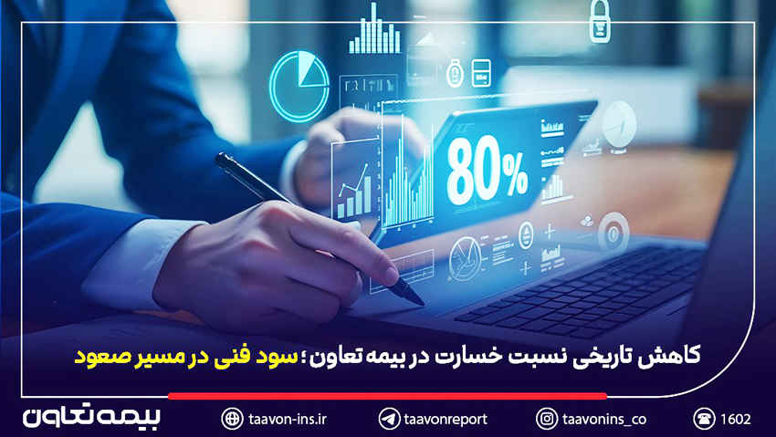 کاهش تاریخی نسبت خسارت در بیمه تعاون / سود فنی در مسیر صعود