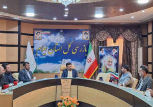 دیدار دبیرمجمع مشورتی نظام مسائل استان ایلام واعضای این مجمع با بازرس ‌کل قضایی استان