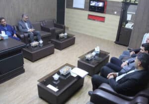جلسه مشترک مدیرعامل جمعیت هلال‌احمر استان ایلام با مدیرکل بهزیستی استان