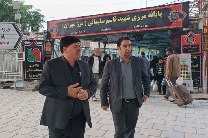 فرماندار: تردد از مرز مهران ۷.۵ درصد رشد داشته است