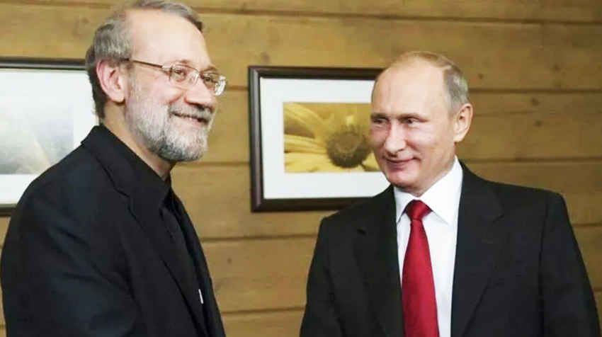 دیدار لاریجانی با پوتین
