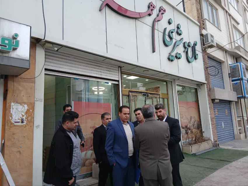 بازدید فرماندار ایلام از واحدهای نانوایی شهر ایلام