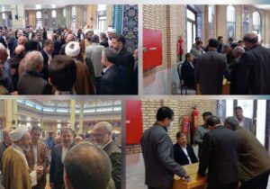 دیدار صمیمی رئیس‌کل دادگستری استان ایلام با مردم پس از نماز جمعه