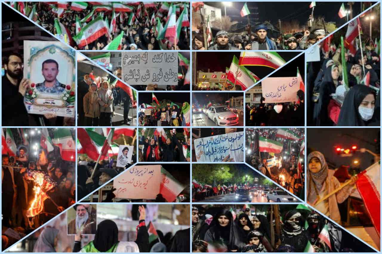 یک ایران همچنان دست به سینه، ایستاده به احترام سربازان میهن: شما تنها نیستید