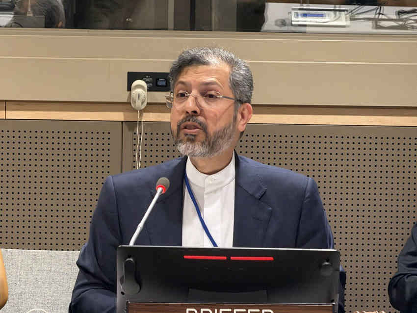 خطیب‌زاده: پیشنهادهای ایران به طرف مقابل همه منصفانه و عملیاتی هستند