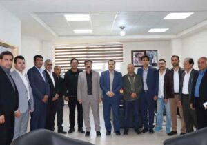 برگزاری جلسه مشترک مدیران مخابرات منطقه ایلام با شهردار ایوان
