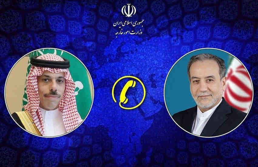 رایزنی وزیر امور خارجه ایران با همتای سعودی