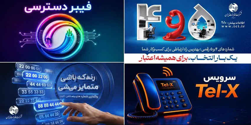 جشنواره تخفیف ۵۰ درصدی شرکت مخابرات به مناسبت هفته ارتباطات