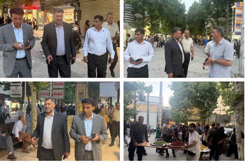 ابلاغ ضرب‌الاجل ۷۲ ساعته جهت تخلیه معابر توسط دست‌فروشان در سطح شهر ایلام