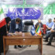 برگزاری میز خدمت مخابرات ایلام در رزمگاه شبانه در میدان ۲۲ بهمن شهر ایلام