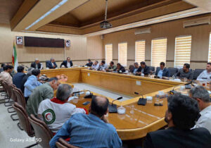 برگزاری جلسه مدیریت بحران با محوریت اطفاء حریق در عرصه های منابع طبیعی شهرستان