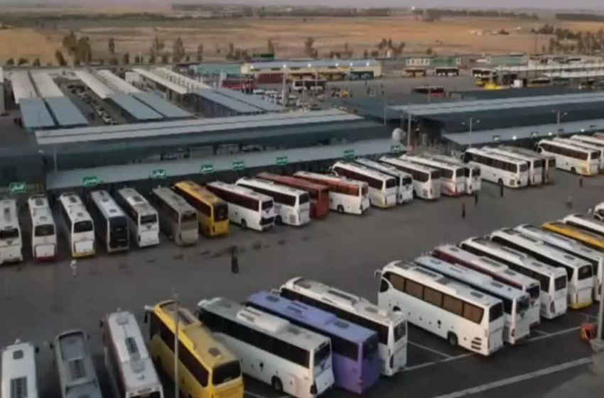 اعزام ۸۰۰ دستگاه اتوبوس به مرز مهران برای انتقال زائران
