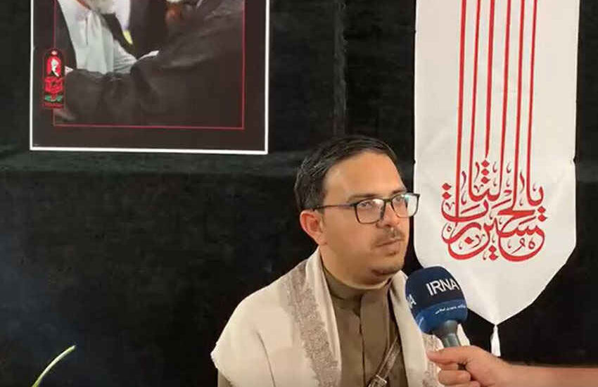 فعال یمنی: دشمنان انتظار حضور گسترده در مراسم وداع با رهبر شهید را نداشتند + فیلم