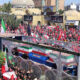 خودروی حامل پیکر رهبر شهید به میدان آزادی رسید