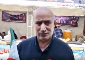 فیلم| تاج: وداع نه، این یک بیعت دوباره با رهبری است/ دشمن نمی‌خواهد این جمعیت را ببیند