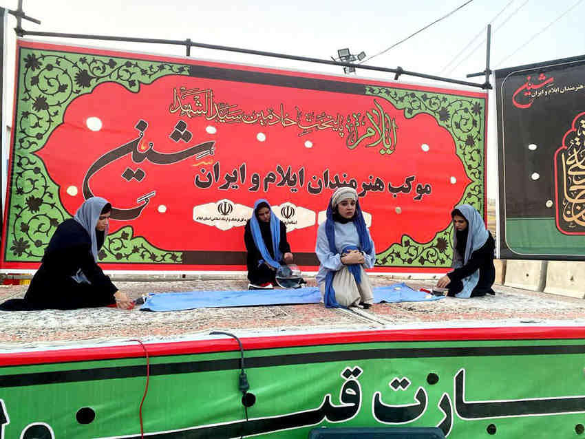 هنرمندان و خبرنگاران ایلامی به استقبال زائران اربعین مهران می‌روند