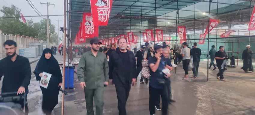 بازدید میدانی مدیرکل دفتر بازرسی وزارت راه و شهرسازی از پایانه های مرزی مهران و برکت