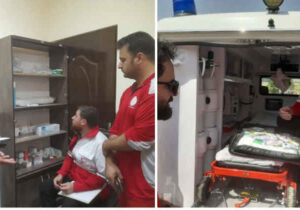 بازدید مسئولان معاونت امداد هلال‌احمر ایلام از پایگاه امداد و نجات شباب