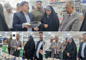 بازدید نماینده مجلس استان واسط از نمایشگاه صنایع‌دستی ایلام